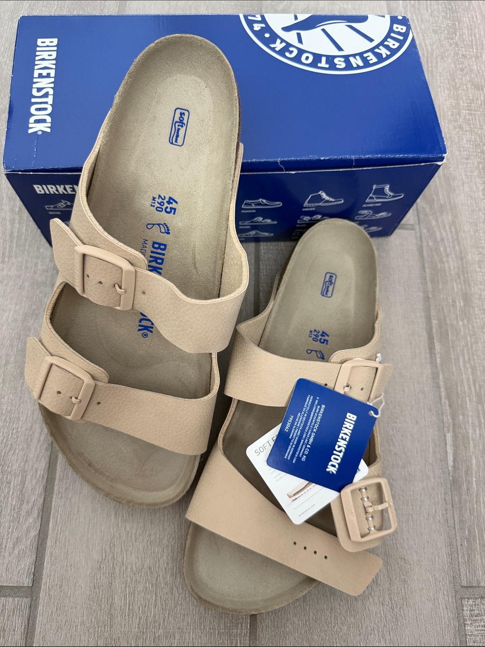 Birkenstock Arizona Sandals in Light Beige-Summer shoes -Summer Shoes-Vacation